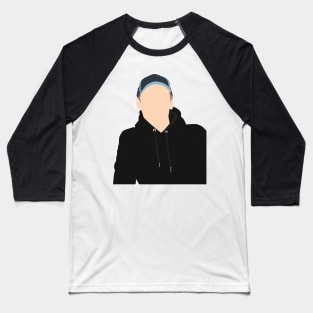 George Russell - Face Art Baseball T-Shirt